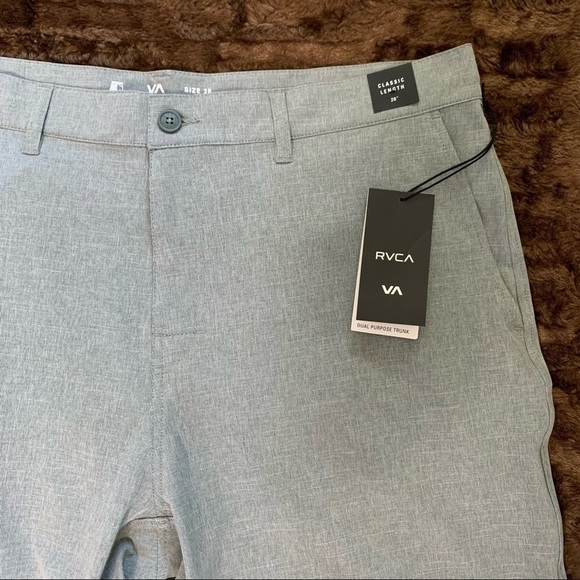 RVCA NWT Hybrid Short Size 38 Classic Length 20” - Picture 7 of 15